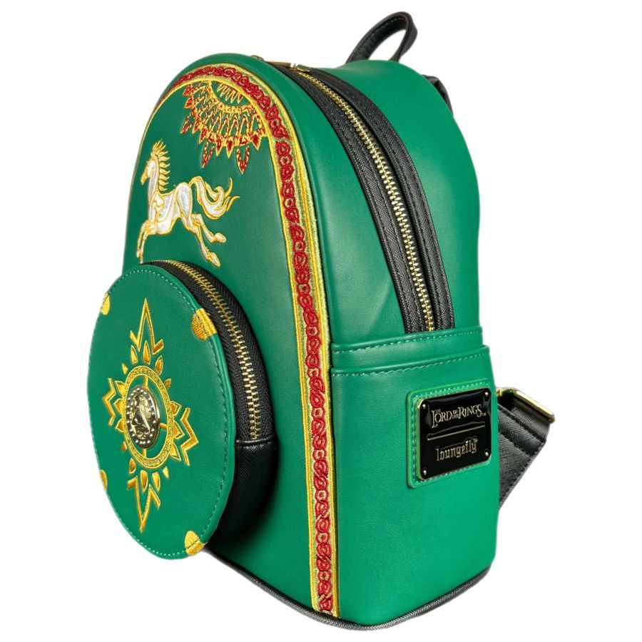 Loungefly Lord of the Rings Rohan Mini Backpack at Mighty Ape