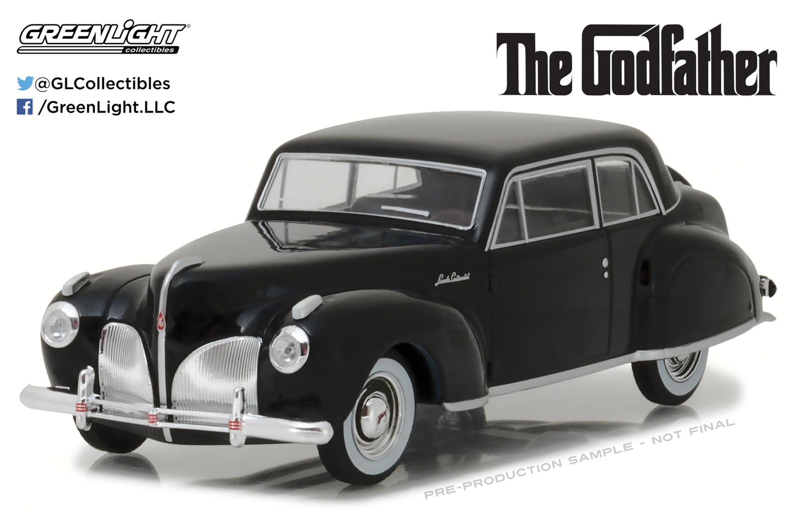 1/43: Lincoln Continental - Diecast Model image