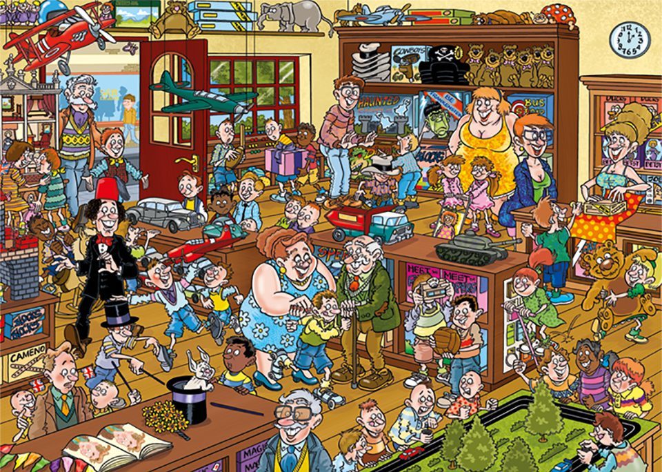 Wasgij: 1000 Piece Puzzle - Destiny #20 (The Toy Shop) image