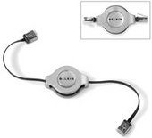 Belkin Retractable CAT5e Networking Cable RJ45 Belkin Retractable CAT5e Networking Cable RJ45