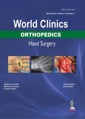 World Clinics: Orthopedics: Hand Surgery by Matthew S Austin image