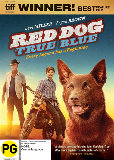 Red Dog: True Blue on DVD