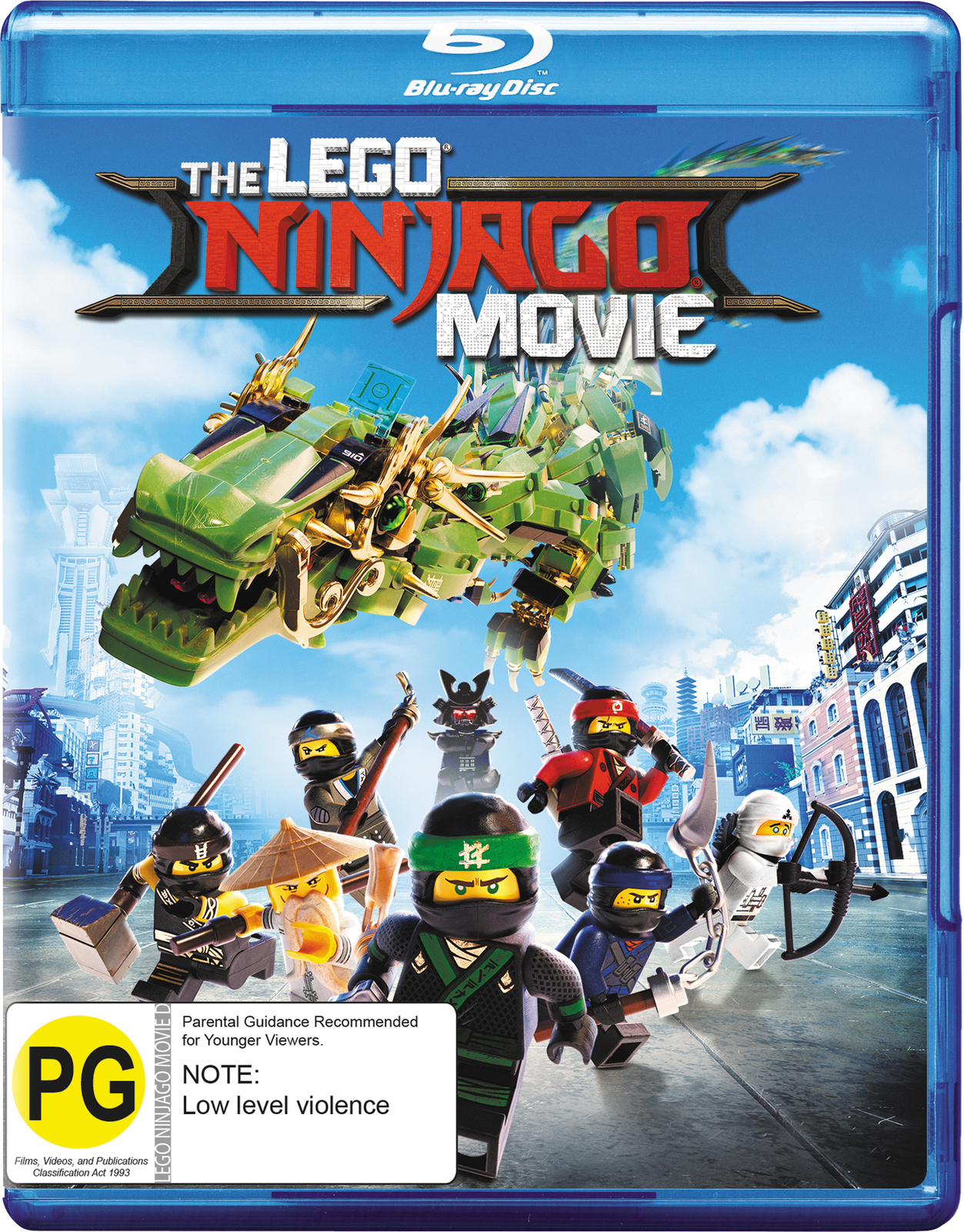 The Lego Ninjago Movie (Blu-ray) on Blu-ray image