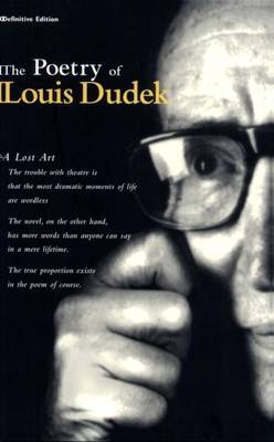 The Poetry of Louis Dudek by Louis Dudek image