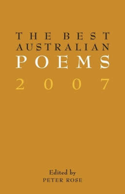 Best Australian Poems 2007 image