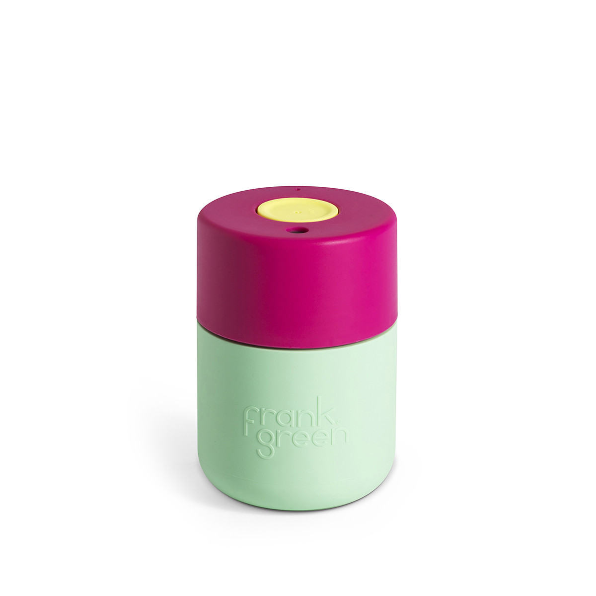 Frank Green Smart Cup Coffee Cup 230ml (Dusty Jade/Hot Pink/Pale