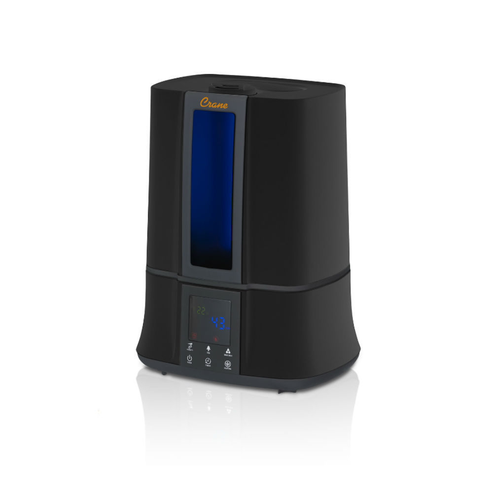 Buy Digital Ultrasonic Humidifier Warm & Cool Mist Black at Mighty Ape NZ