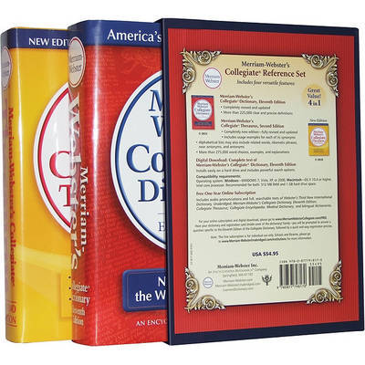 M-W Collegiate Reference Set by Merriam Webster image