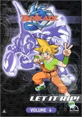 Beyblade Vol 4 on DVD Beyblade Vol 4 on DVD