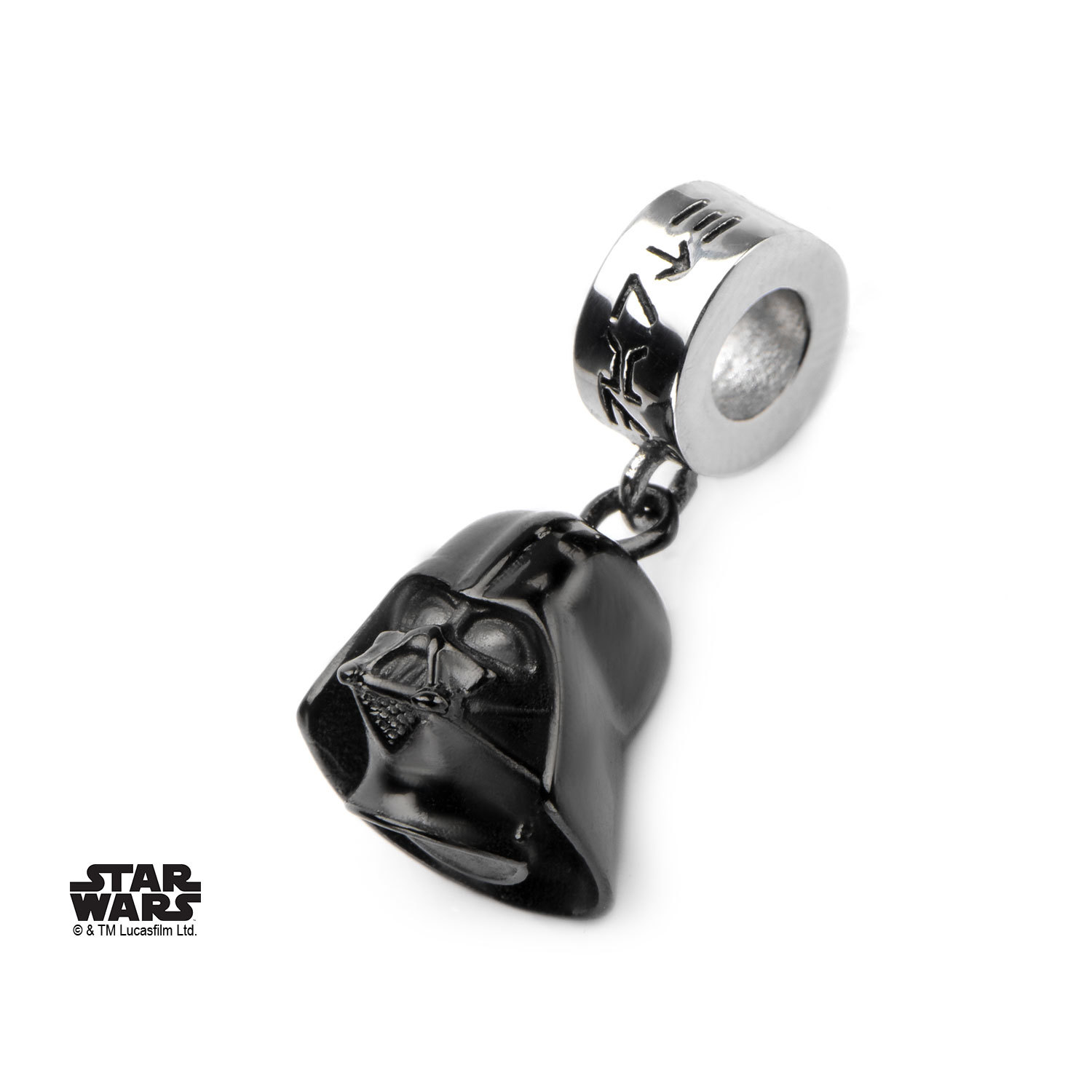 Star Wars 3D Darth Vader Black Dangle Charm image