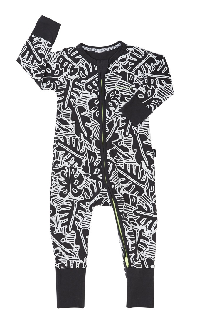Bonds Zip Wondersuit Long Sleeve - Solar System (12-18 Months) image