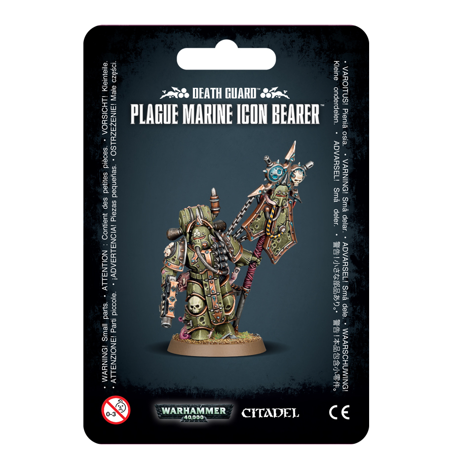 Warhammer 40,000: Death Guard - Plague Marine Icon Bearer image