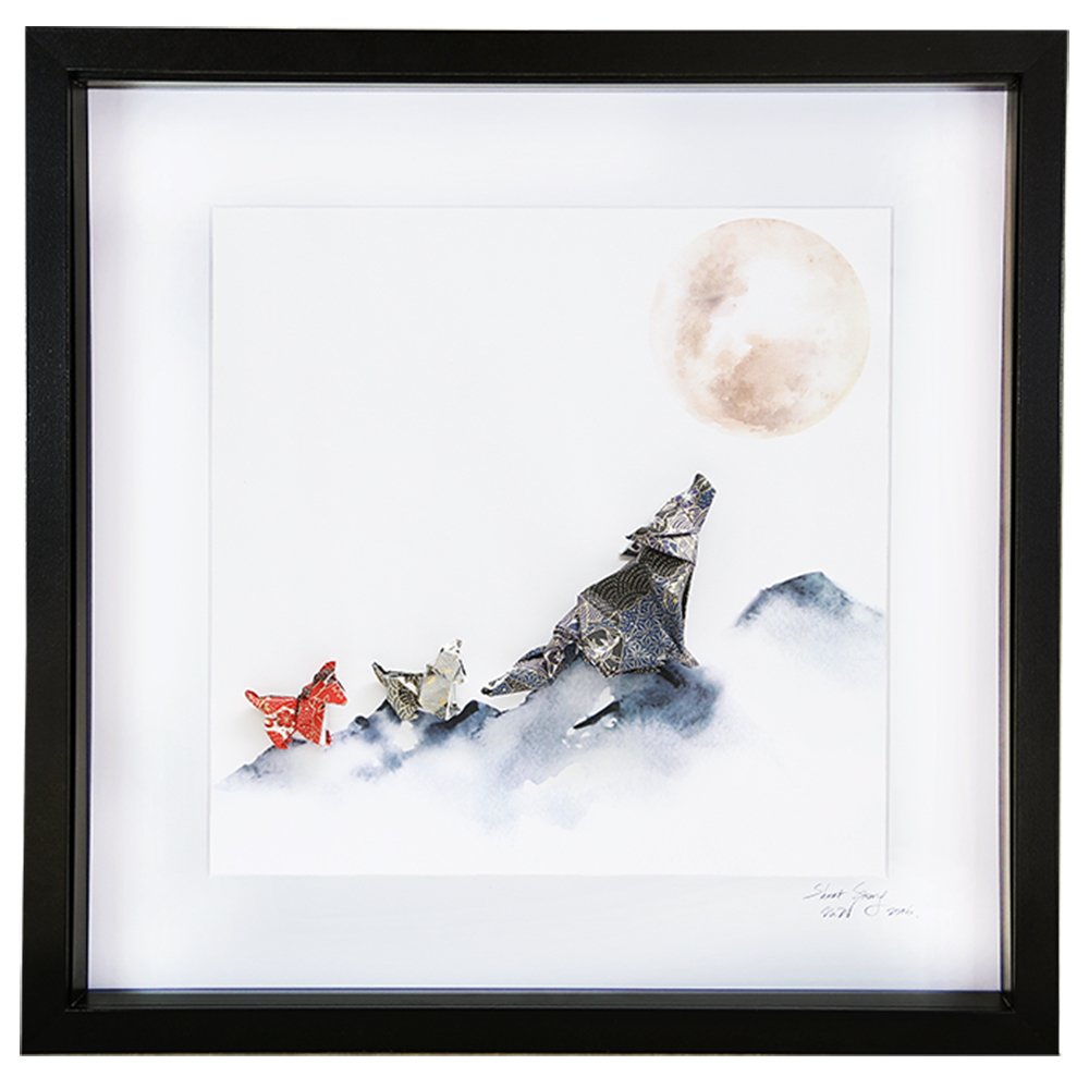 Wolf Pack Large Frame (Black) image