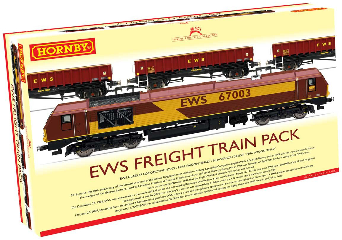 Hornby EWS Freight Train Pack Limited Edition at Mighty Ape Australia