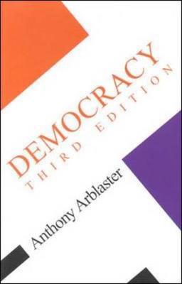 Democracy Third Edition by Anthony Arblaster image