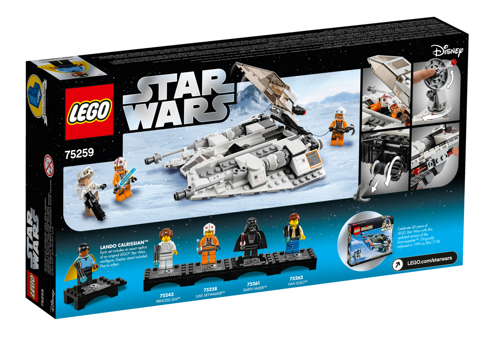LEGO Star Wars: 20th Anniversary Edition - Snowspeeder (75259) image