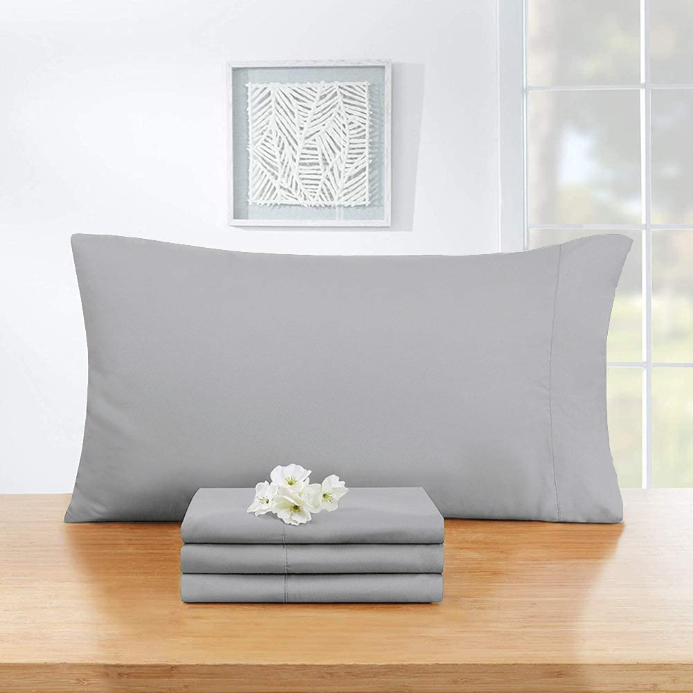 Fraser Country: Premium Microfibre King Single Bed Sheet Set - Grey image