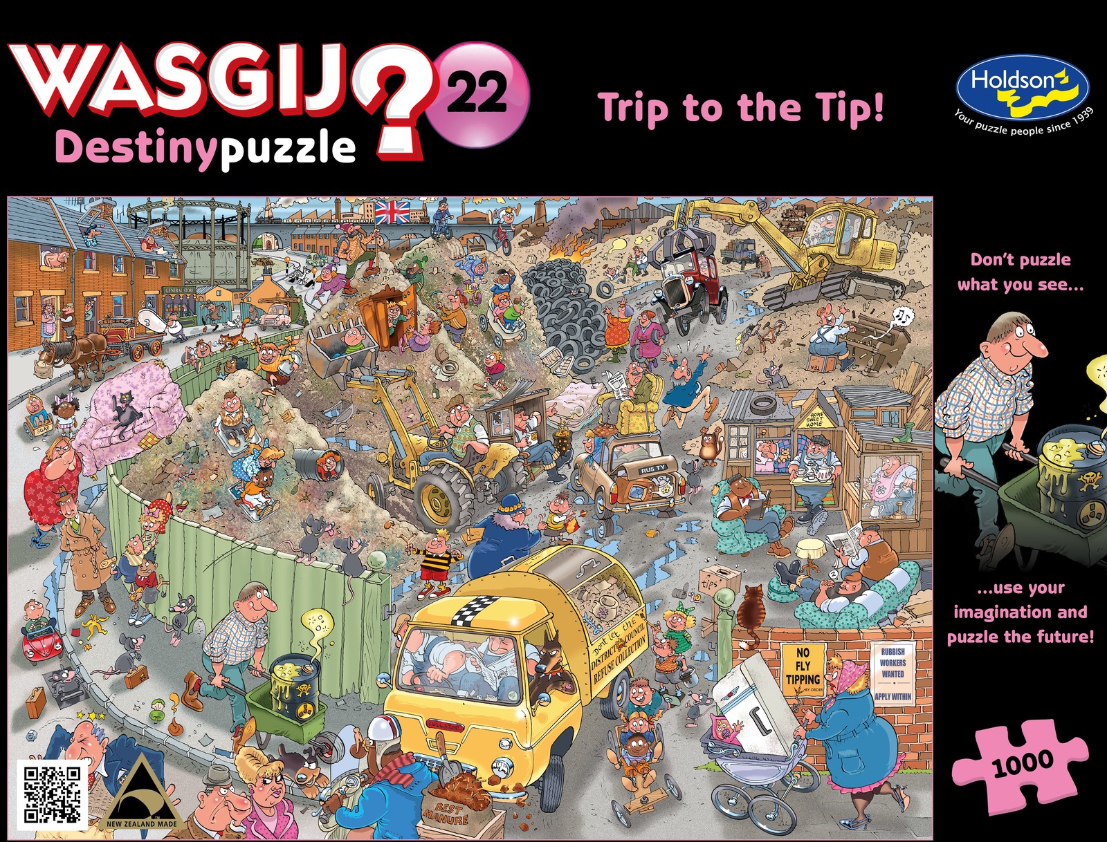 Wasgij: 1000 Piece Puzzle - Destiny #22 (Trip to the Tip) image