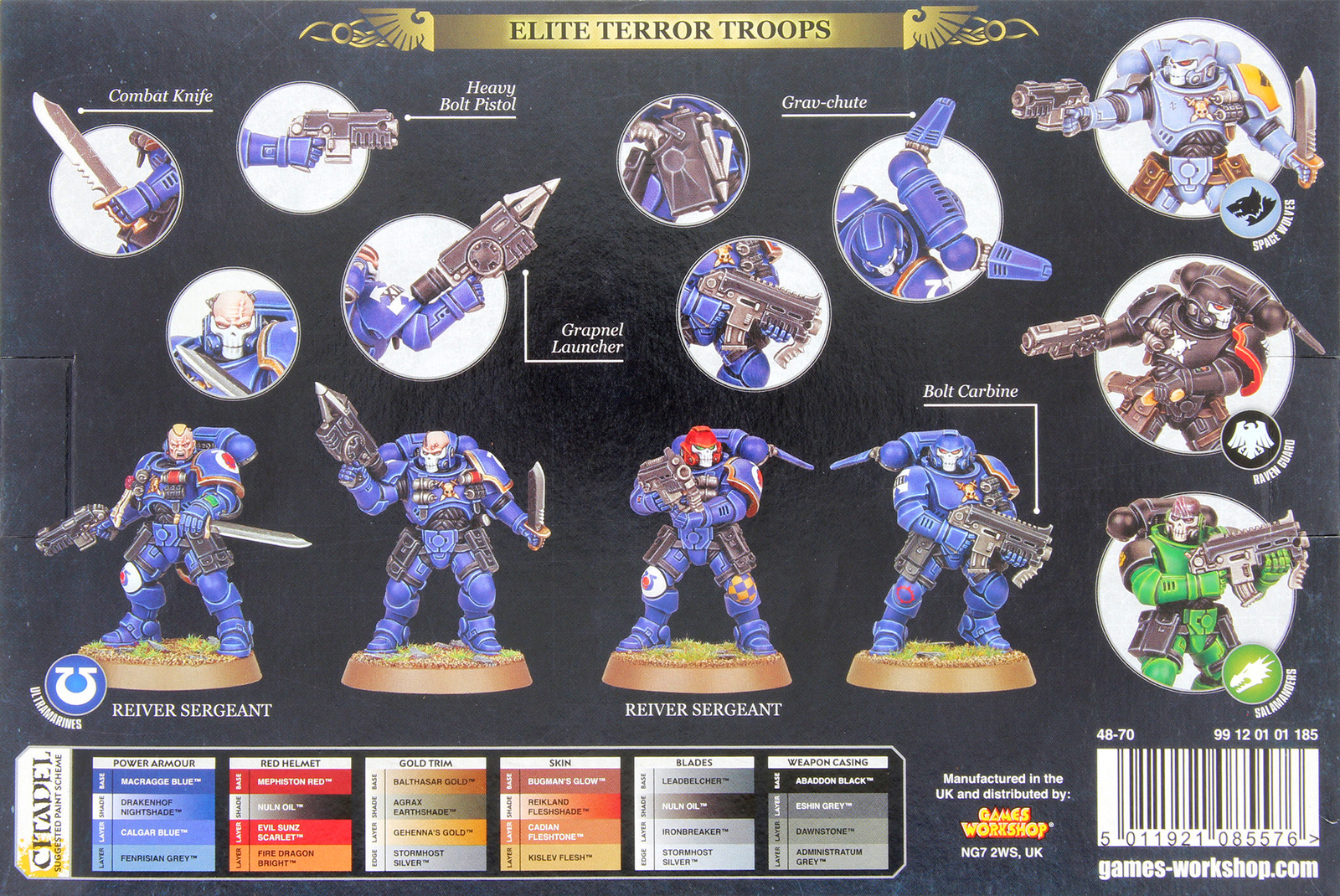 Warhammer 40,000: Space Marines Primaris Reivers Combat Squad image