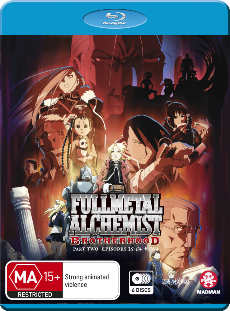 Fullmetal Alchemist: Brotherhood - Part 2 (Eps 36-64 + Ova) on Blu-ray