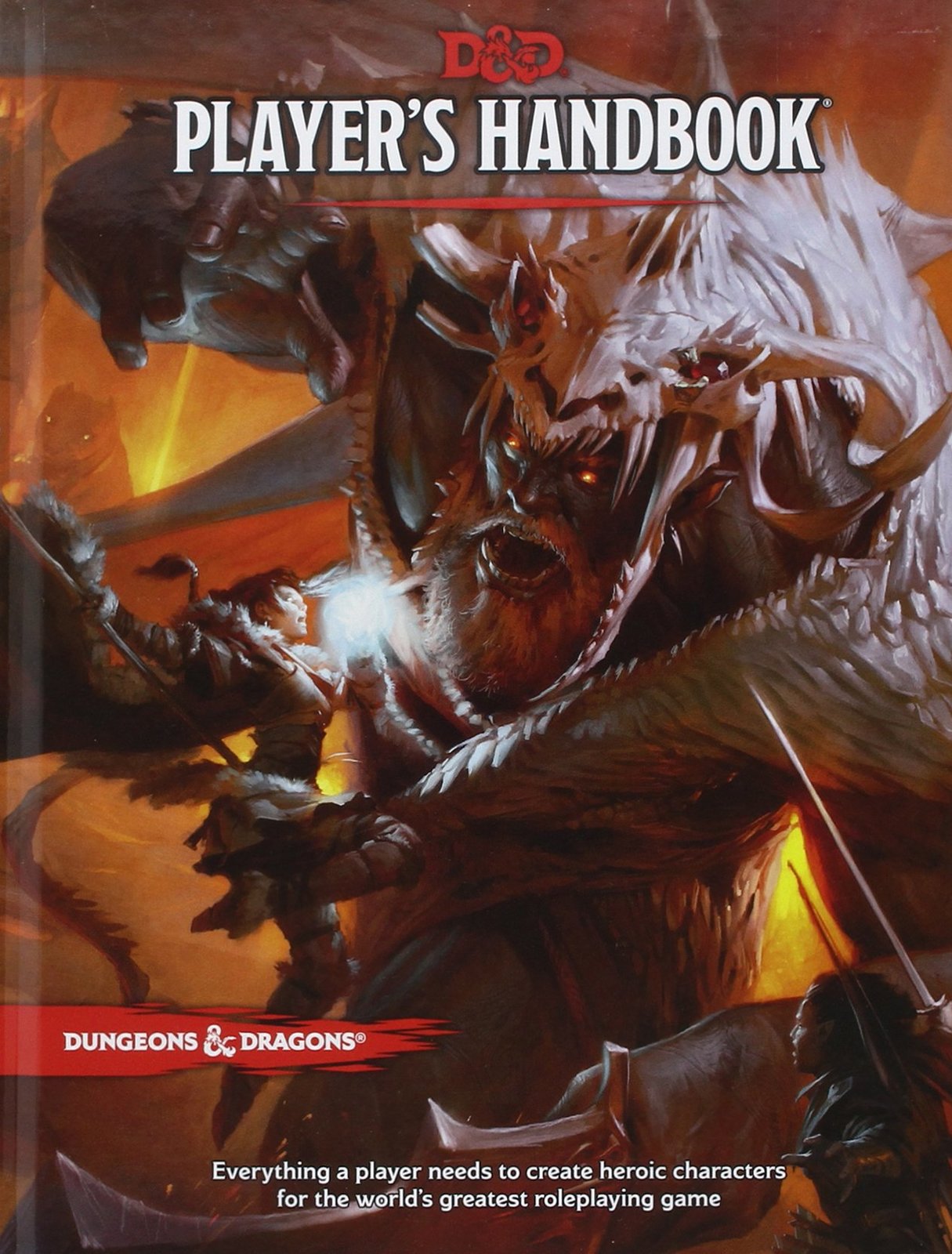 Dungeons & Dragons: Players Handbook on Hardback by Wizards of the Coast