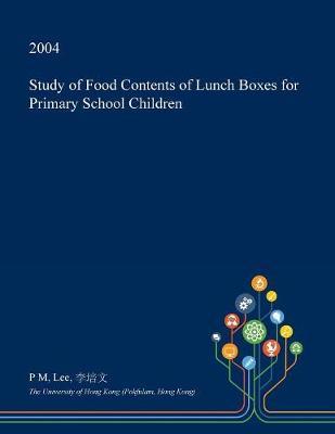 Study of Food Contents of Lunch Boxes for Primary School Children image