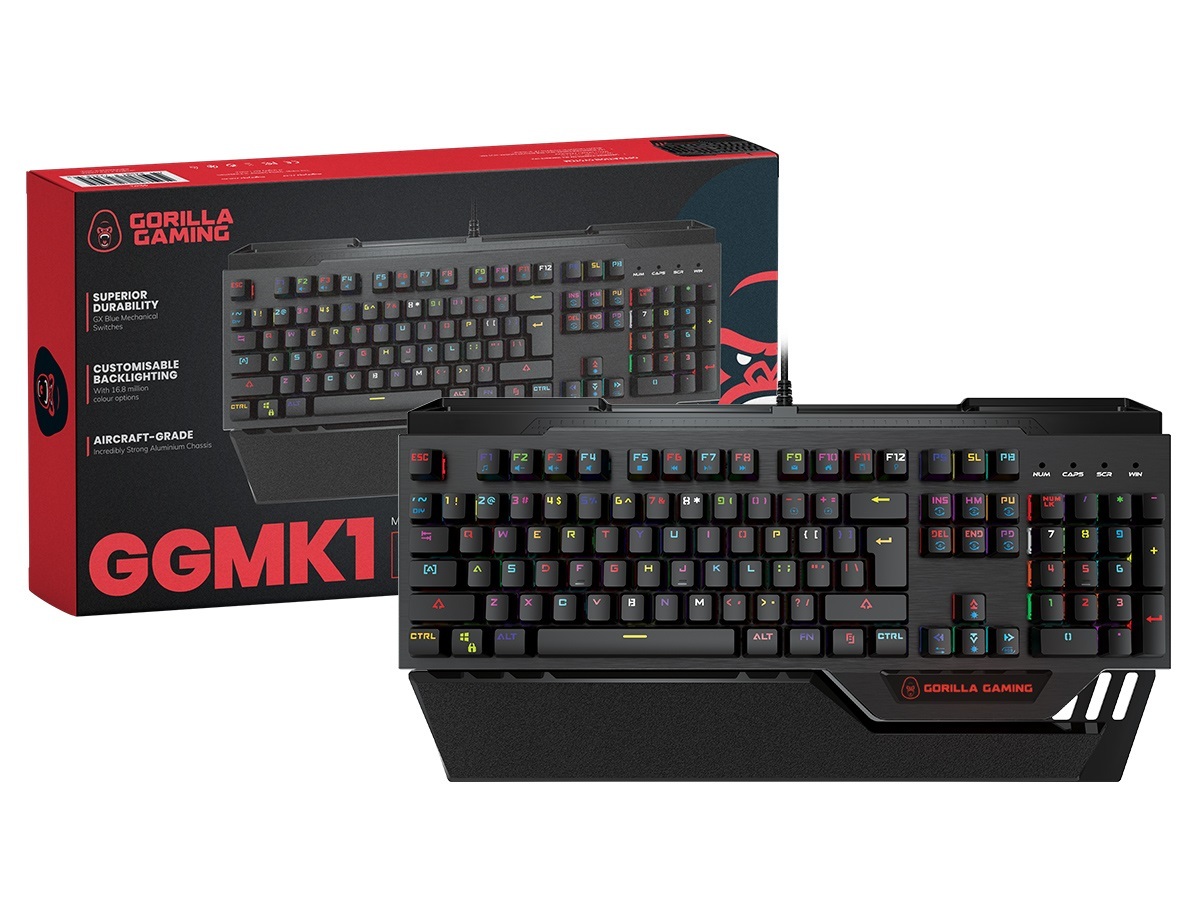 Gorilla Gaming Mechanical Keyboard on PC