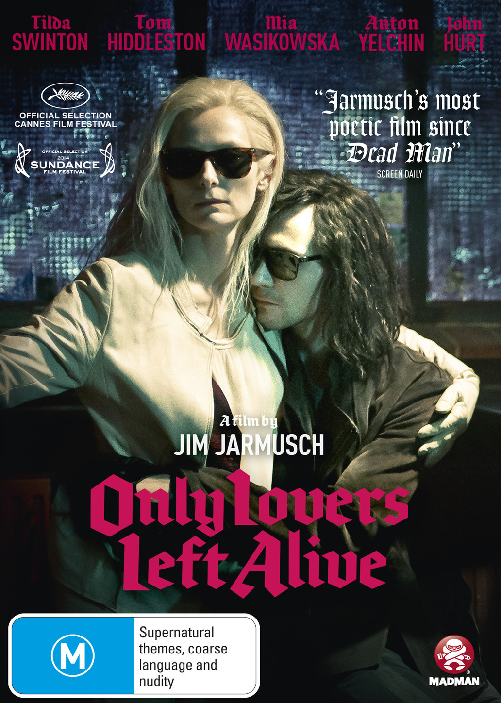 Only Lovers Left Alive on DVD image