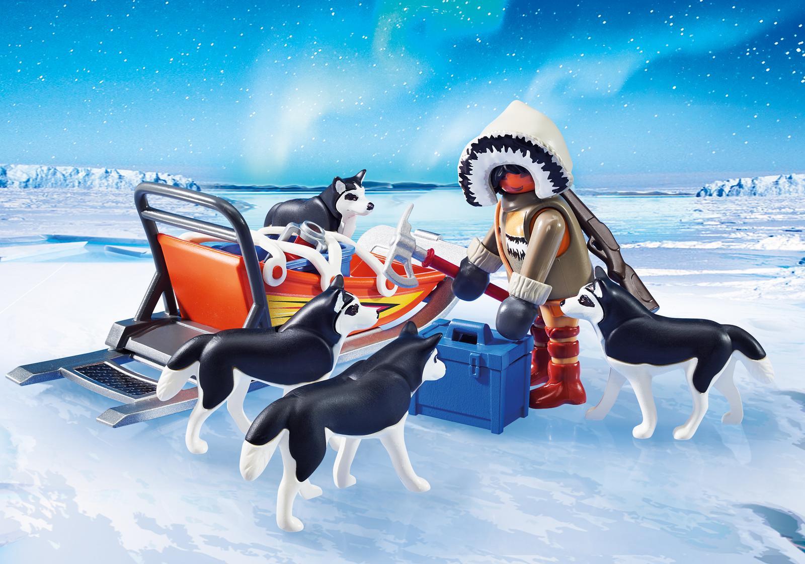 Playmobil: Action - Husky Drawn Sled (9057) image
