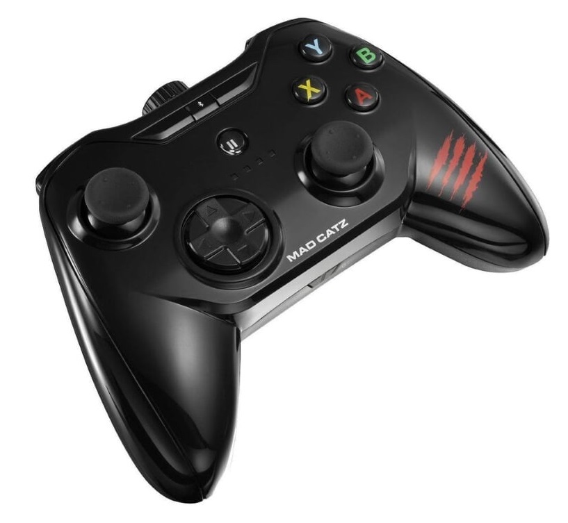 Mad Catz C.T.R.L.R (MFi) Gamepad for IOS - (Glossy Black) for image