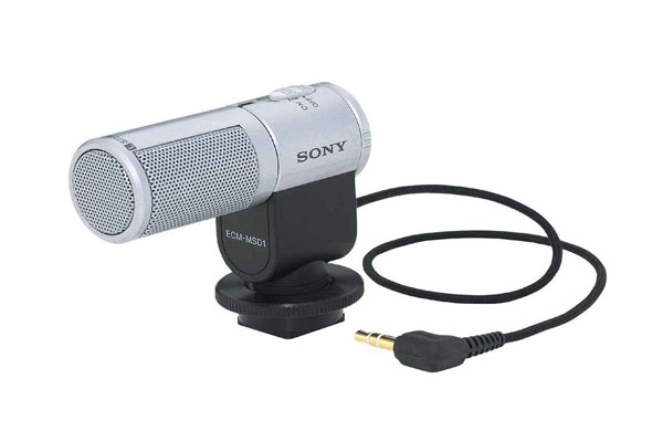 Sony Microphone Compact Stereo (Cold Accessory Shoe) ECMMSD1 image