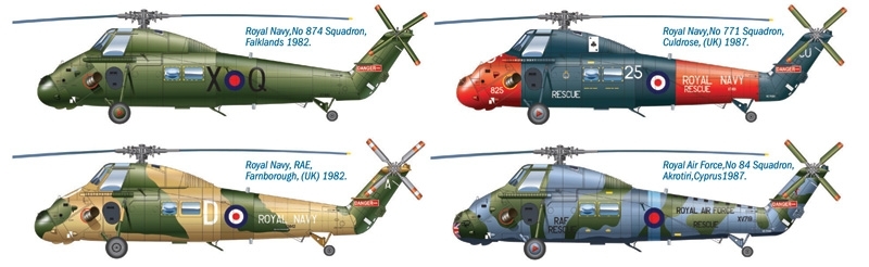 Italeri: 1:48 Wessex UH.5 - Model Kit image
