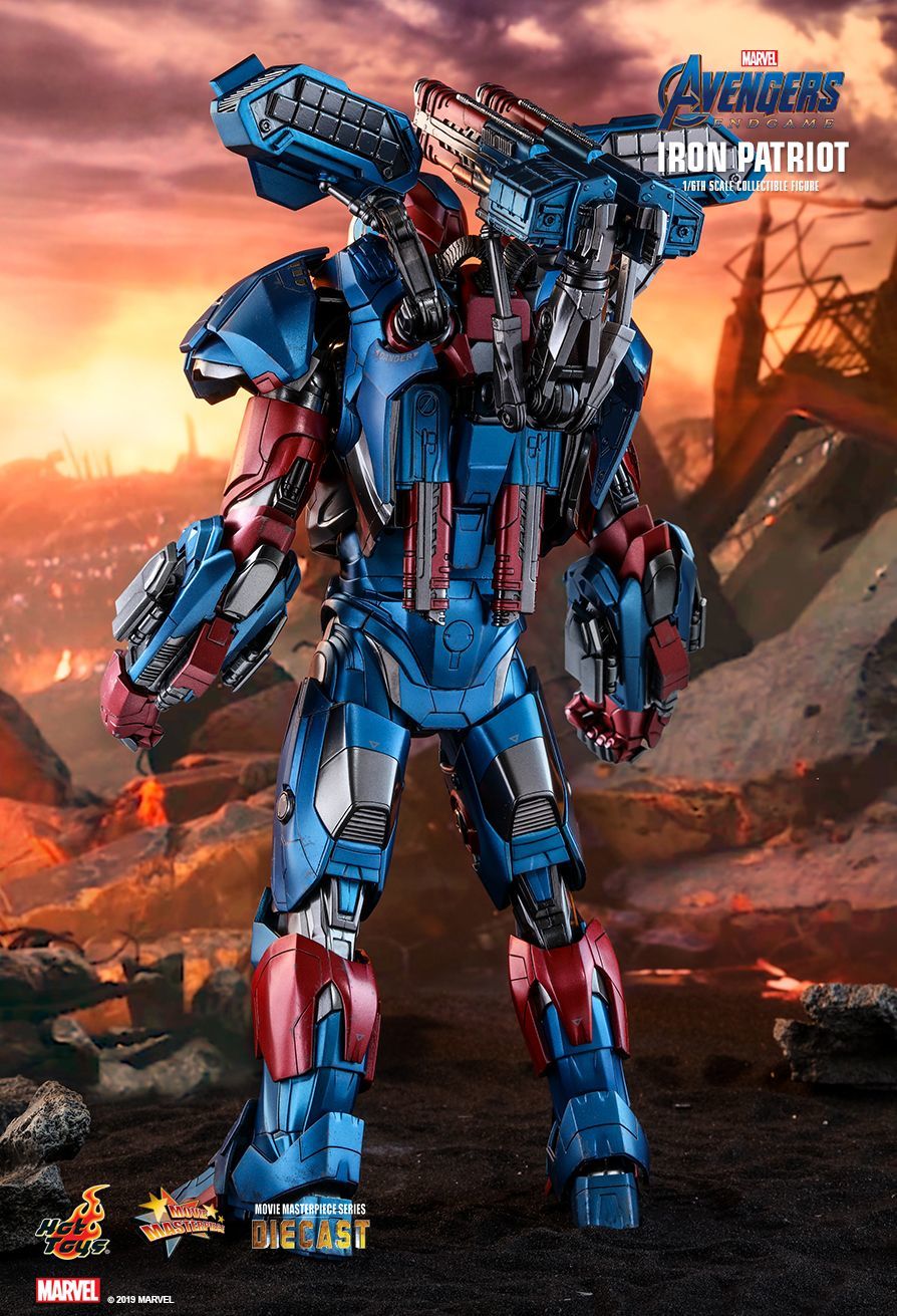 Avengers: Endgame - Iron Patriot - 12" Articulated Figure image