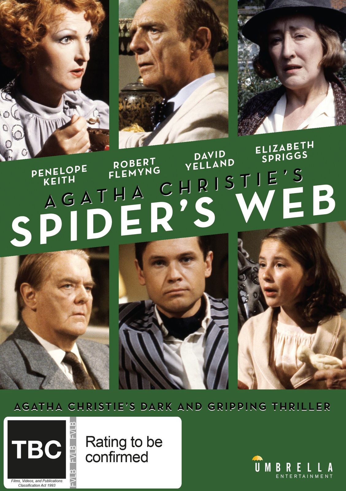 Agatha Christie's Spiders Web on DVD image