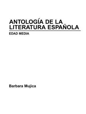 Antologia De La Literatura Espanola image