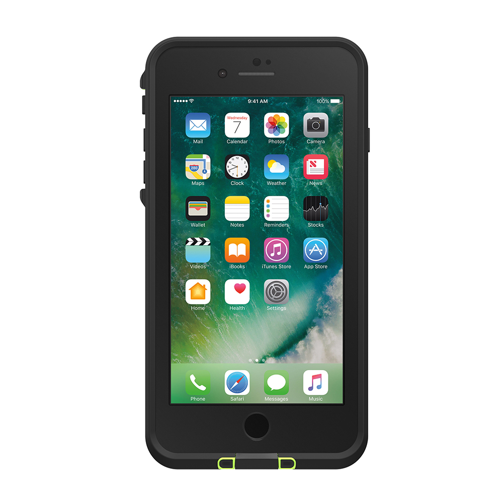 LifeProof Fre Case for iPhone 7 Plus/8 Plus - Black Lime