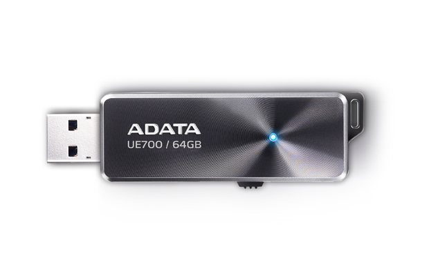 64GB ADATA UE700 Dashdrive Elite USB 3.0 Flash Drive (Black) image