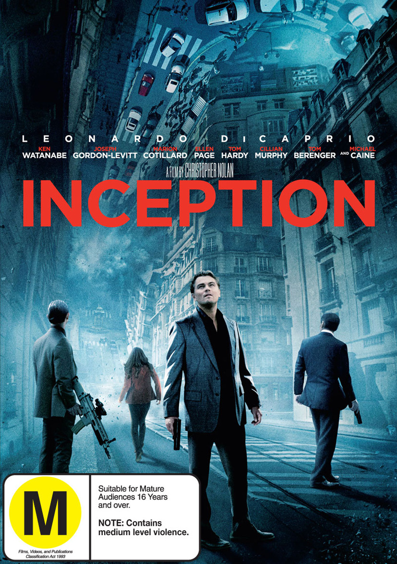 Inception on DVD