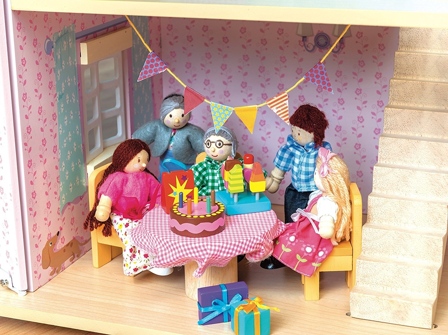 Le Toy Van: Party Time Dolls House Pack image