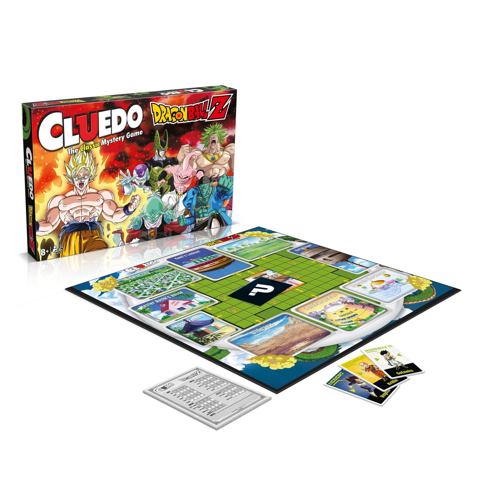 Cluedo Dragon Ball Z Board Game at Mighty Ape NZ
