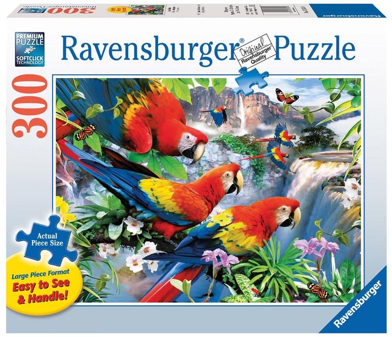 Ravensburger 300 Piece Large Format Jigsaw Puzzle Tropical Bird
