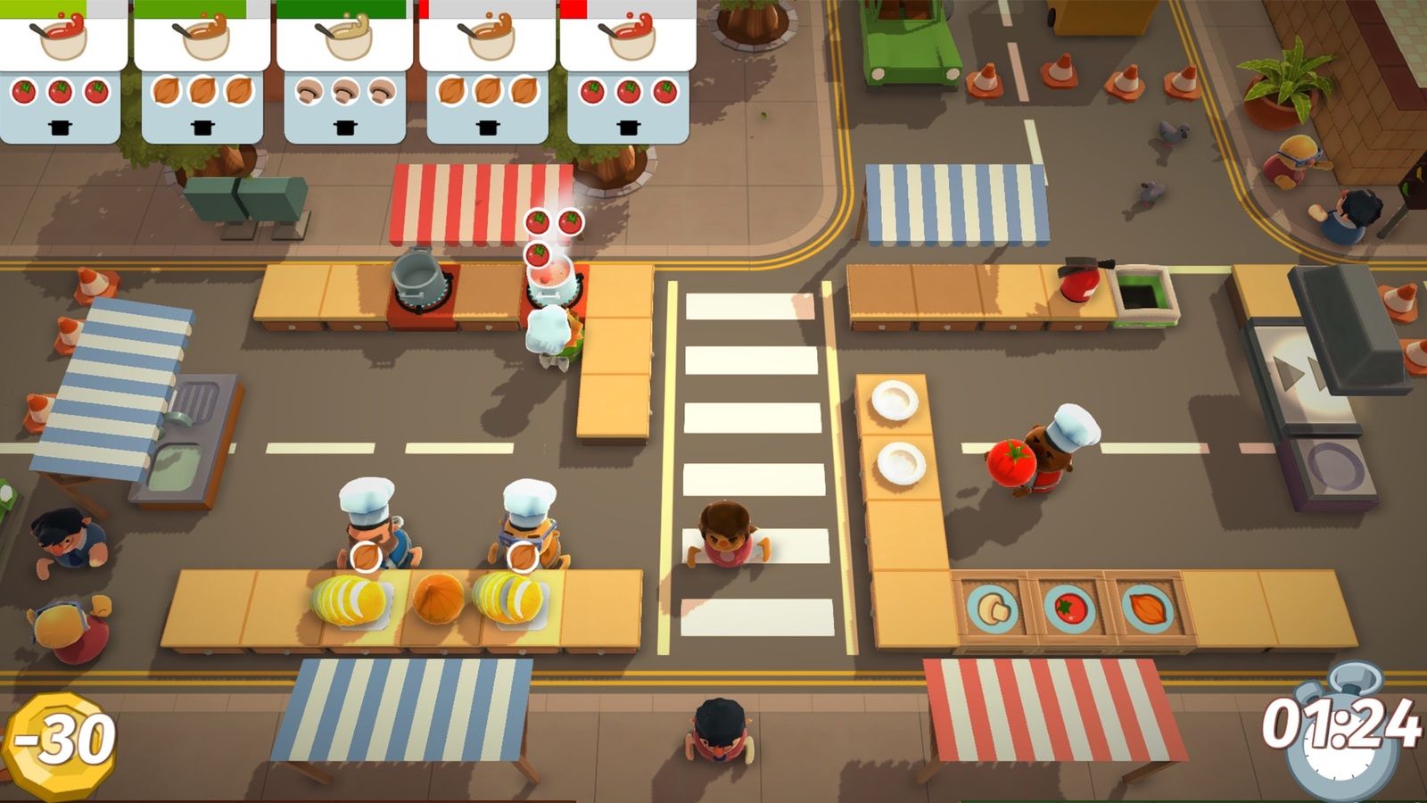 Overcooked Gourmet Edition for PS4 image