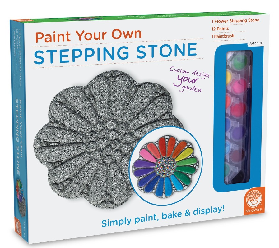 Mindware Create: Paint Your Own - Flower Stepping Stone image