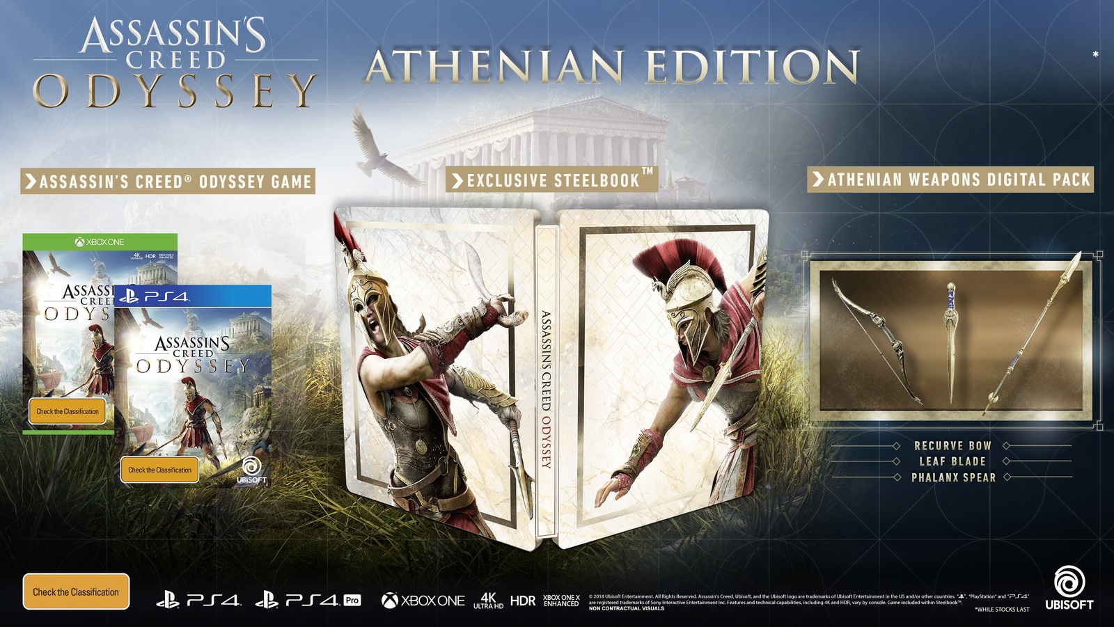 Assassin's Creed Odyssey Athenian Edition for PS4 image
