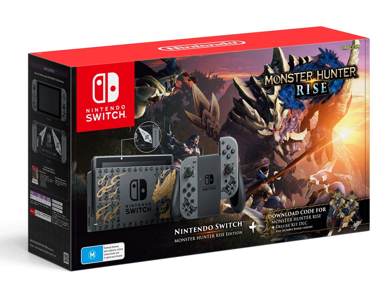 Nintendo Switch Monster Hunter Rise Console Bundle Switch Buy Now