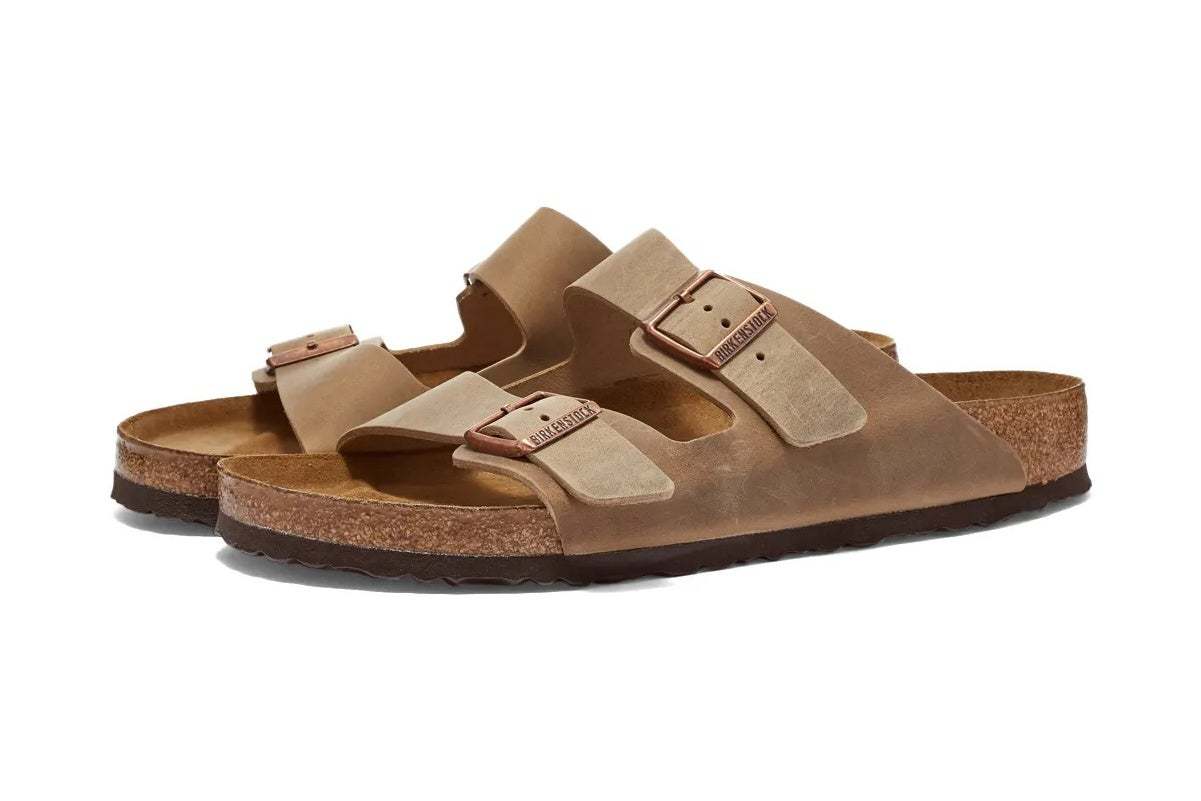 Birkenstock: Arizona Oiled Leather Regular Fit Sandal - Size 36 EU |  Women's | at Mighty Ape NZ