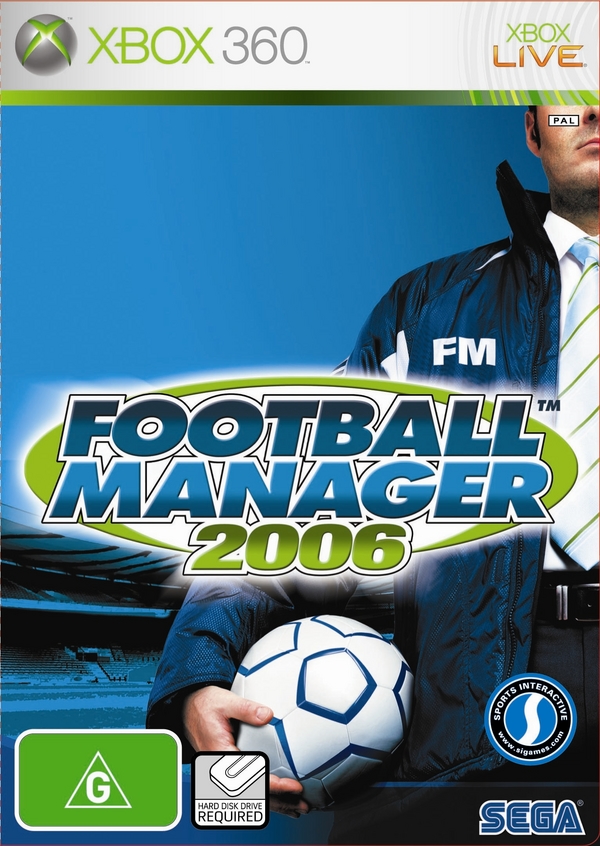 Football Manager 2006 on X360