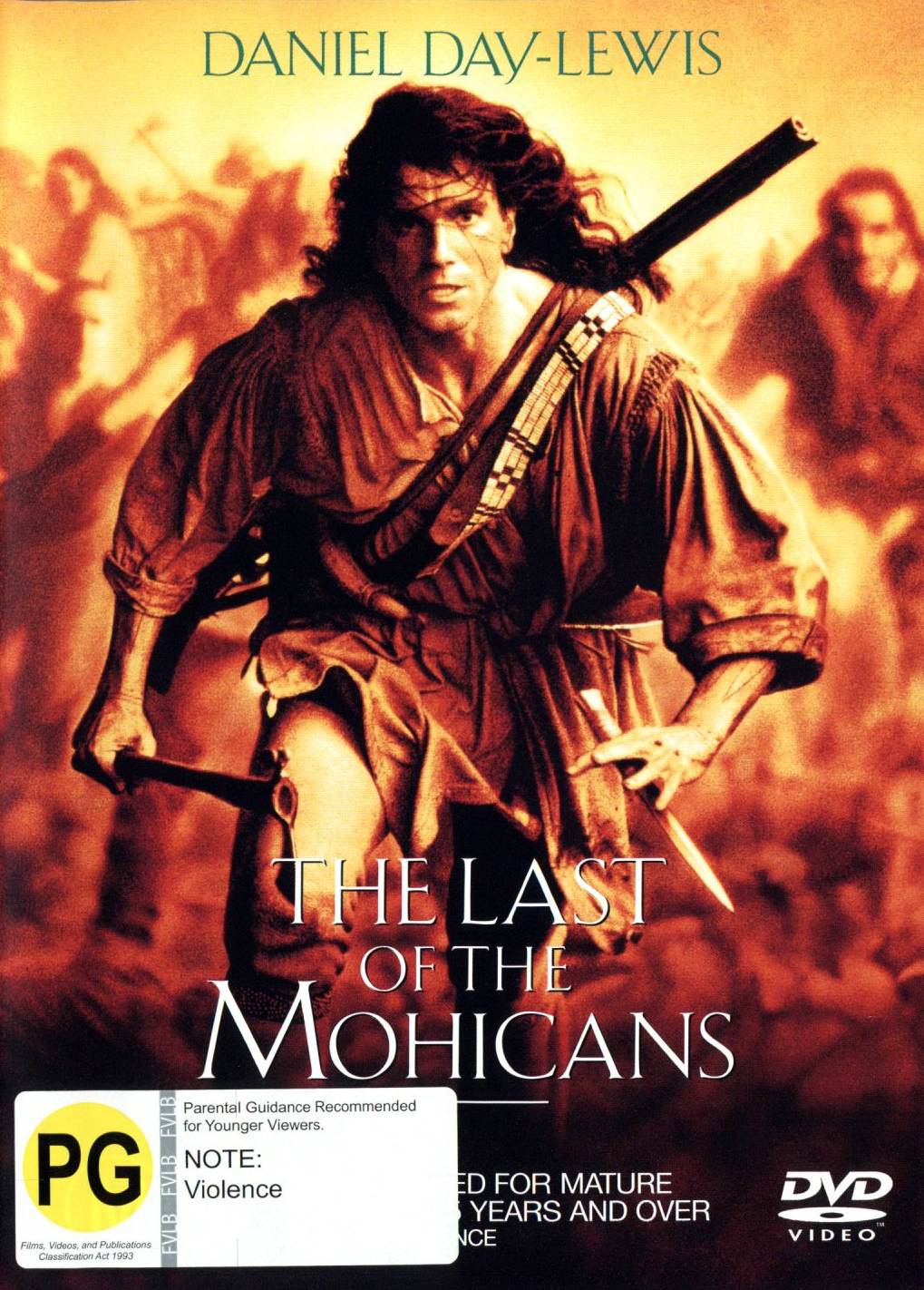 The Last of the Mohicans on DVD image