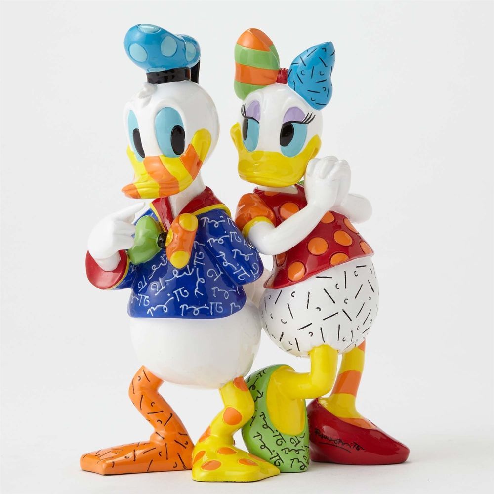 Romero Britto Donald & Daisy Figurine at Mighty Ape NZ
