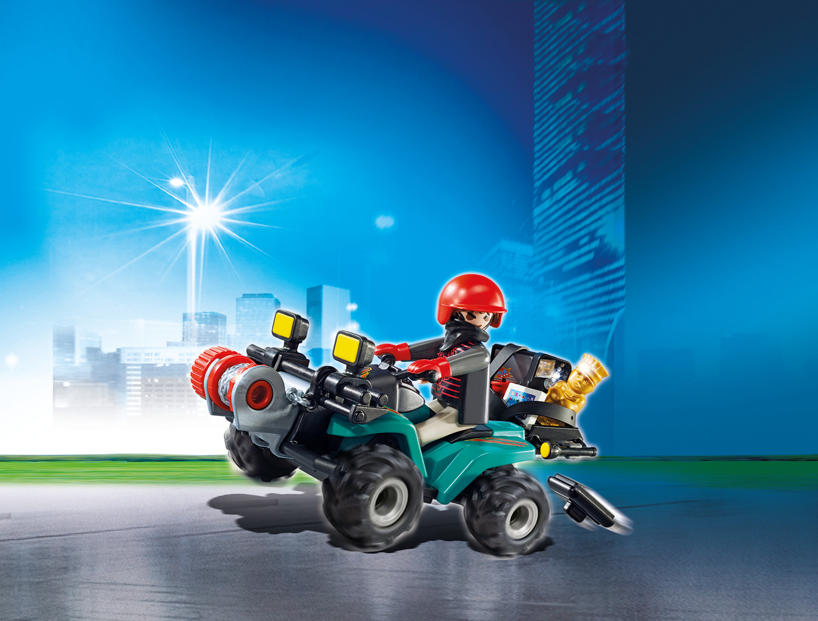 Playmobil: Robber's Quad with Loot image